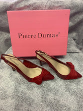 Load image into Gallery viewer, Pierre Dumas Cherry Red Heel
