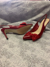 Load image into Gallery viewer, Pierre Dumas Cherry Red Heel
