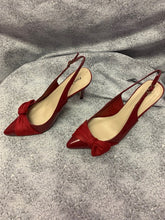 Load image into Gallery viewer, Pierre Dumas Cherry Red Heel
