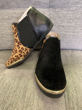 Load image into Gallery viewer, Leopard and Black Ankle Boot by Avanti
