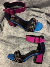 Load image into Gallery viewer, EXE Blue Fuxia Aqua Sandal
