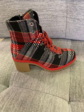 Load image into Gallery viewer, Eric Michael Red Plaid Sport Boot
